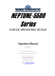 Transcell Technology NEPTUNE-5500 Series Operation Manual