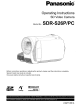 Panasonic SDR-S26P Operating Instructions Manual