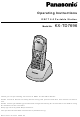 Panasonic KX-TD7696 Operating Instructions Manual