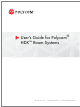 Polycom HDX Series User Manual