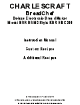 Charlescraft BreadChief BBM-3 Style NBR HBC300 Instruction Manual