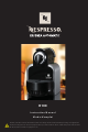 Nespresso Essenza Automatic D100 Instruction Manual