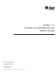 Sun Microsystems AC200 User Manual