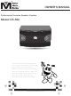 Better Music Builder CS-500 Owner's Manual