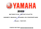 Yamaha 2009 YW125Y Owner's Manual