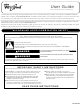 Whirlpool Microwave Hood Combination User Manual