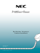 NEC i-Series Alphanumeric Display Feature Handbook