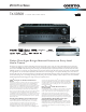 Onkyo TX-SR508 Specifications