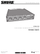 Shure SCM410E User Manual