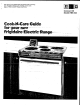 Frigidaire RBE-533 Cook-N-Care Manual