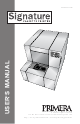 Primera Signature User Manual