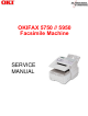 Oki OKIFAX 5750 Service Manual