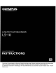 Olympus LS-10 Instructions Manual