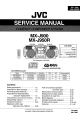 JVC MX-J900 Service Manual