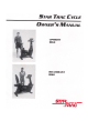 Star Trac Upright bike Owner's Manual