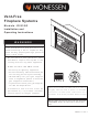 Monessen Hearth DIS33G Installation And Operating Instructions Manual