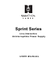 Marathon Power Sprint Series User Manual