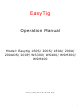 Hong Kong Easyweld Easytig 160S Operation Manual
