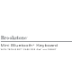 Brookstone Mini Bluetooth Keyboard Quick Manual