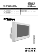 Sony FD Trinitron KV-29CS60B Service Manual