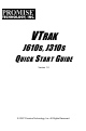 Promise Technology VTrak J610s Quick Start Manual