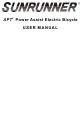 Sunrunner APT User Manual