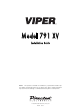 Viper 791 XV Installation Manual