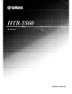 Yamaha HTR-5560 Owner's Manual