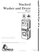 Alliance Laundry Systems 802702R4 Installation & Operation Manual