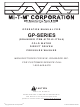 Grainger 1TDJ2-1TDJ6 Operation Manual