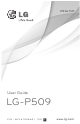 LG LG-P509 User Manual
