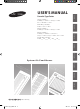 Samsung Cassette Type Series User Manual