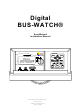Radio Engineering Industries Digital BUS-WATCH User Manual
