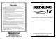 Redring Professional SB Installation & Operating Instructions Manual
