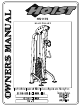 Hoist Fitness HI-LO PULLEY HS1175 Owner's Manual