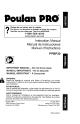 Poulan Pro PPBP30 Instruction Manual