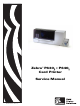 Zebra P630i Service Manual