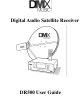 DMX DR500 User Manual