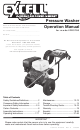 DeVilbiss Ex-cell ZR3700 Operation Manual