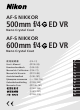 Nikon AF-S NIKKOR User Manual