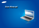 Samsung Notebook computer User Manual