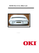 Oki S900 Service Manual