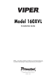 Viper 160XVL Installation Manual