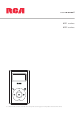 RCA M21 Series User Manual