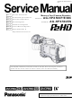 Panasonic AG-HPX500 Service Manual
