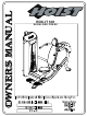 Hoist Fitness ROC-IT 501 Owner's Manual