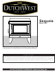 DutchWest Sequoia 2160 Homeowner's Installation And Operating Manual