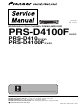 Pioneer PRS-D4100F/XU/UC Service Manual