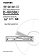 Toshiba D-VR3SU Owner's Manual