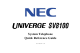 NEC Univerge SV8100 Quick Reference Manual